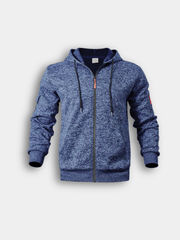 LAURENT MONACO | VESTE À CAPUCHE ENTIÈREMENT ZIPPÉE POUR HOMME