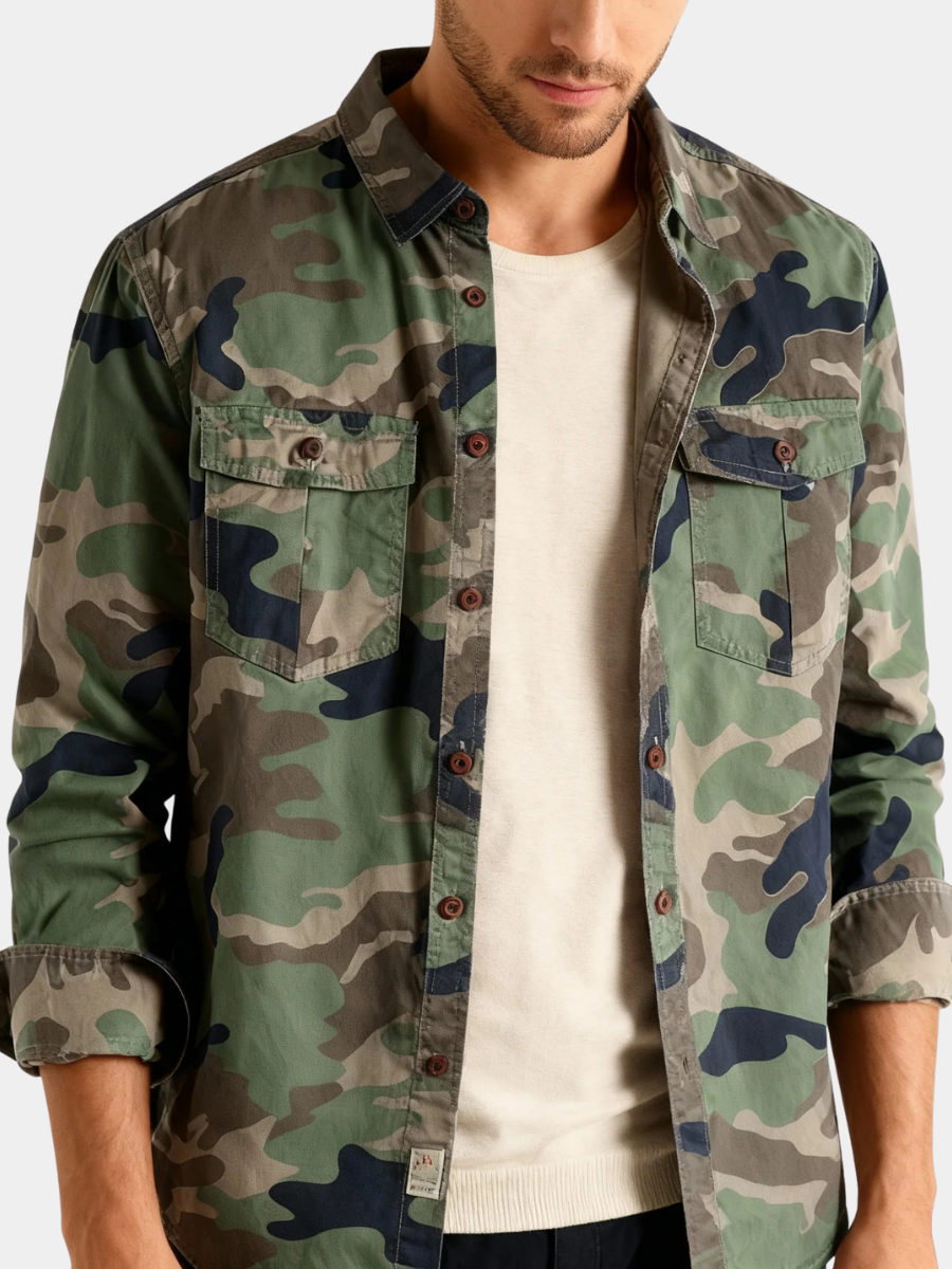 LAURENT MONACO | VESTE CAMO POUR HOMMES