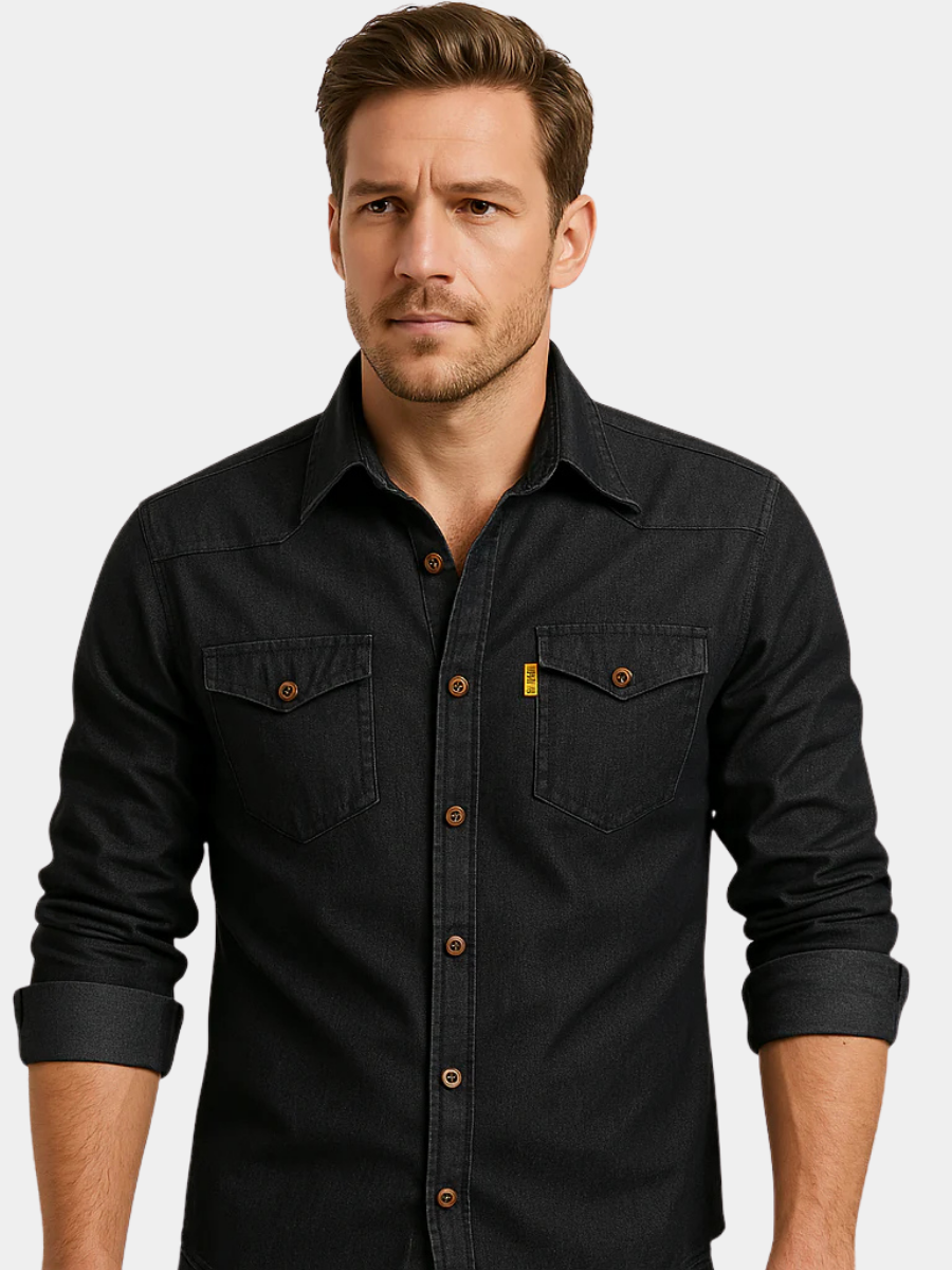 LAURENT MONACO | CHEMISE EN JEAN POUR HOMME