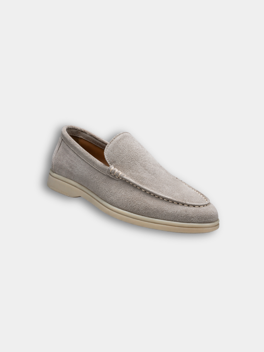 LAURENT MONACO | MOCCASINS EN DAIM CLASSIQUES POUR HOMMES