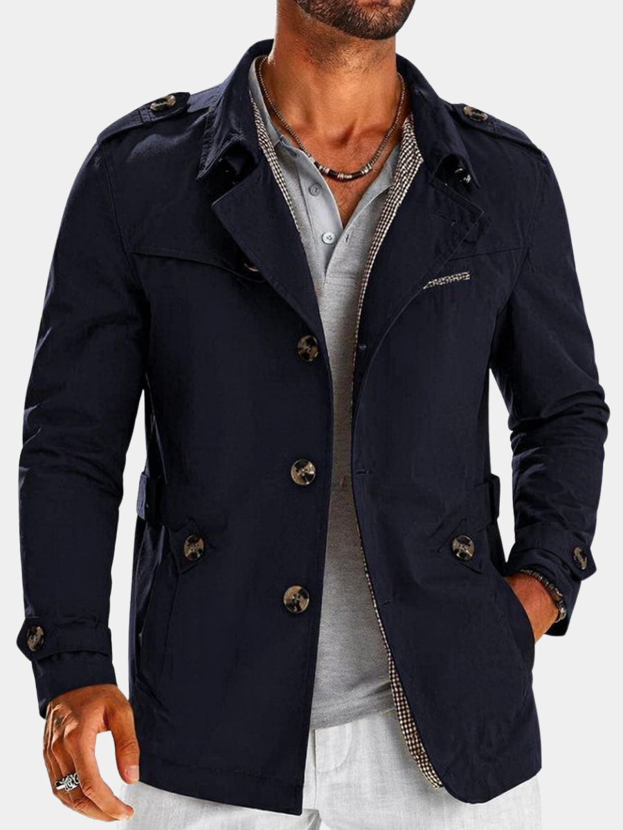 LAURENT MONACO | TRENCH-MANTEAU MODERNE POUR HOMMES