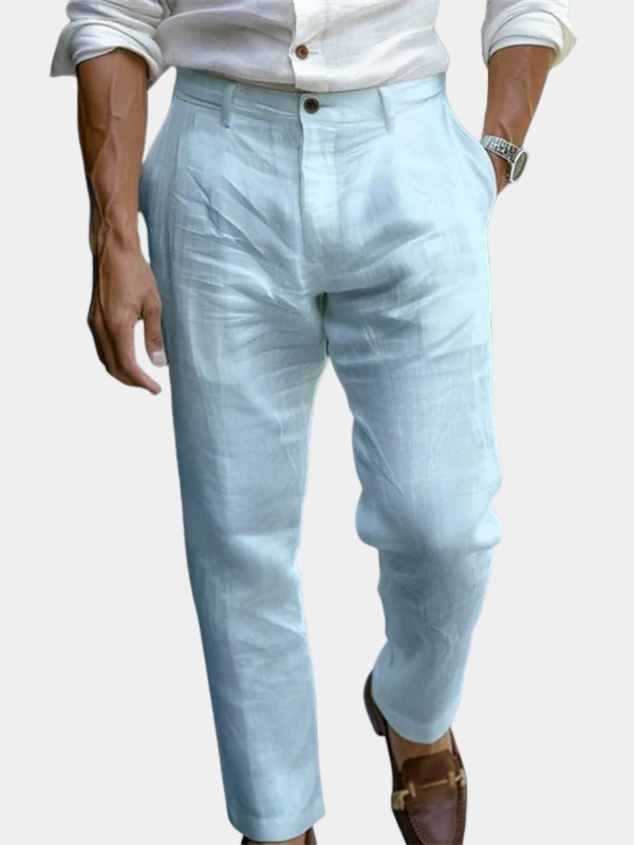 LAURENT MONACO | PANTALONS D'ÉTÉ CLASSIQUES POUR HOMMES