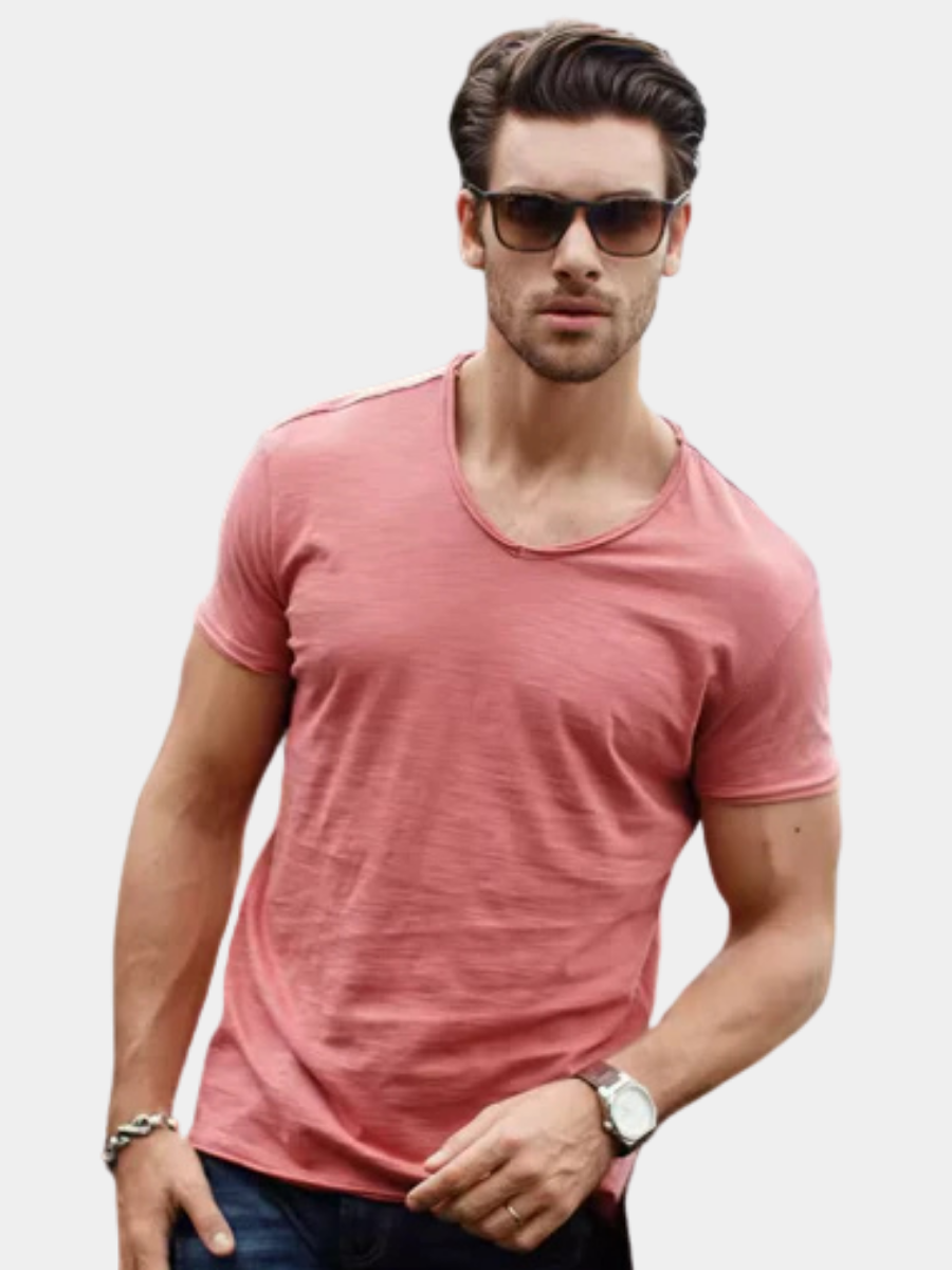 LAURENT MONACO | TEE-SHIRT EN COTON COUPE MODERNE POUR HOMME