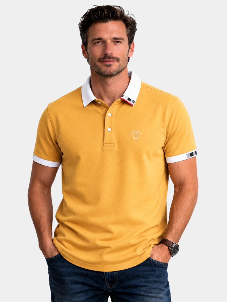 LAURENT MONACO | POLO À ZIP POUR HOMMES