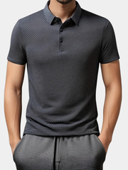 LAURENT MONACO | POLO TRICOTÉ À MANCHES COURTES POUR HOMMES