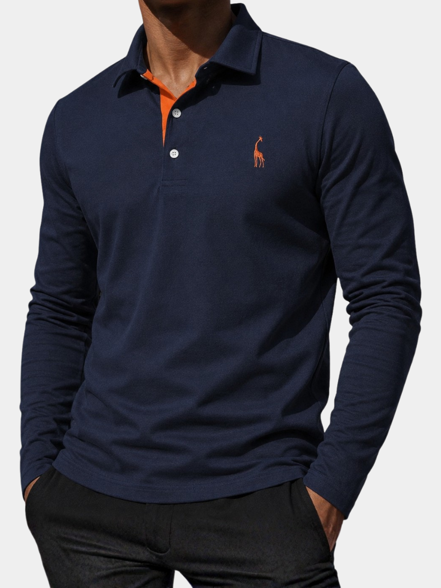 LAURENT MONACO | POLO BRODÉ POUR HOMMES