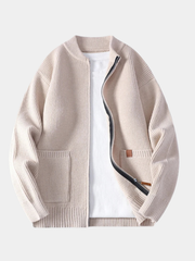 LAURENT MONACO | VESTE À ZIP RIBBÉE POUR HOMMES
