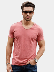 LAURENT MONACO | T-SHIRT D'ÉTÉ EN COTON POUR HOMMES