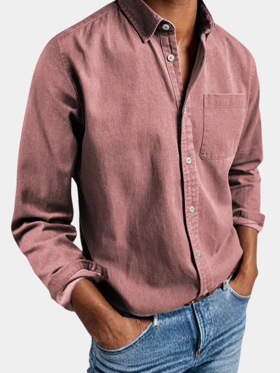 LAURENT MONACO | CHEMISE EN COTON ANCIEN POUR HOMMES