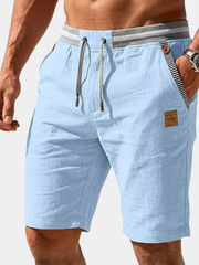 LAURENT MONACO | SHORTS D'ÉTÉ À CORDON POUR HOMMES