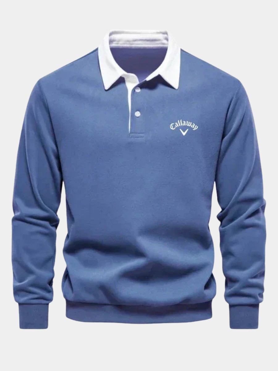 DUMONT LYON | PULL POLO AVEC DES CONTRASTES RAFFINÉS