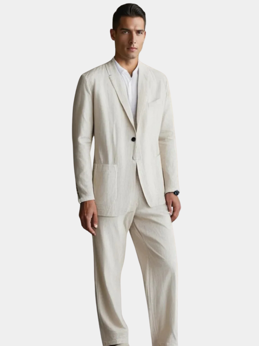 LAURENT MONACO | ENSEMBLE EN LIN POUR HOMME
