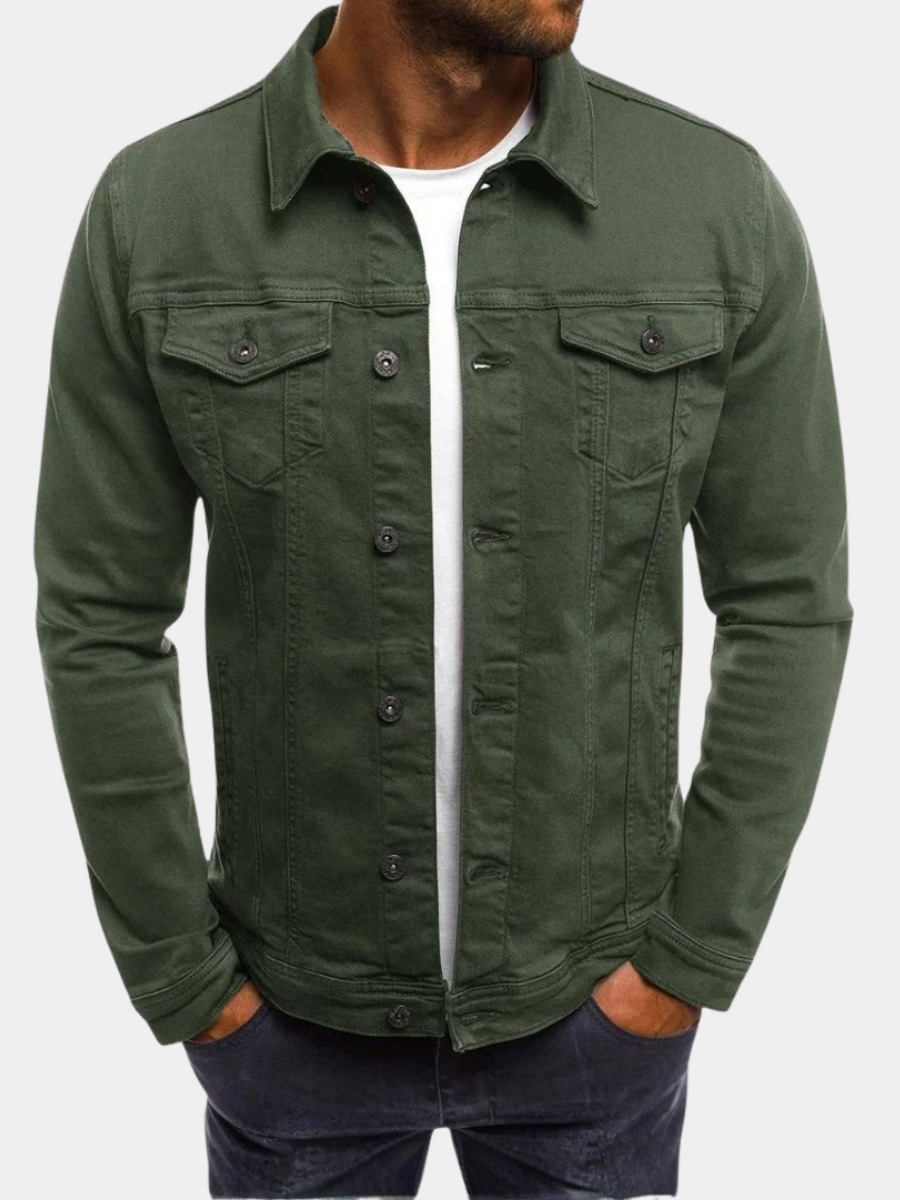 LAURENT MONACO | VESTE TRUCKER POUR HOMMES
