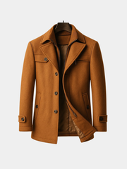 LAURENT MONACO | MANTEAU LONG EN LAINE POUR HOMME