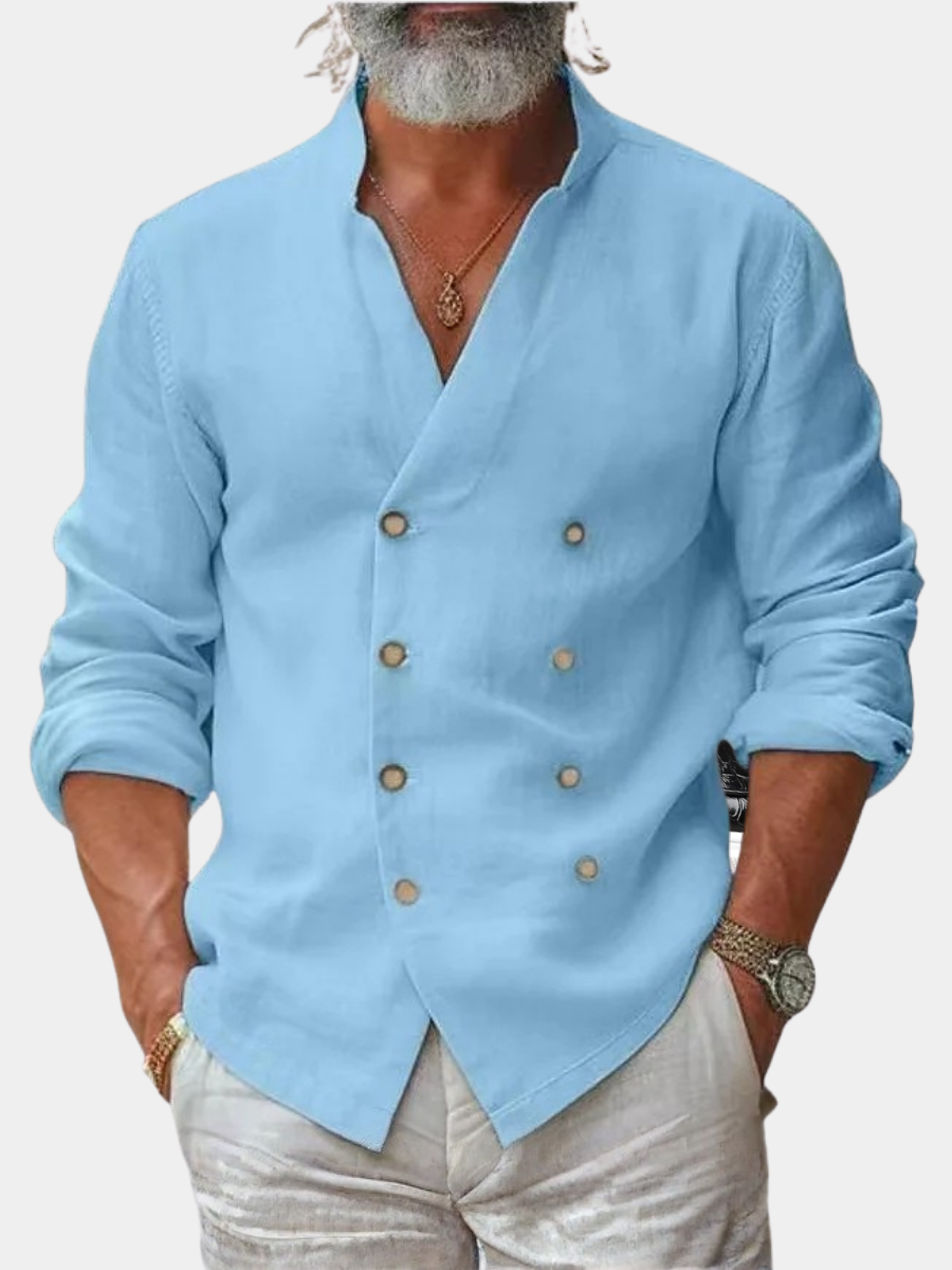 LAURENT MONACO | CHEMISE D'ÉTÉ EN COTON POUR HOMMES