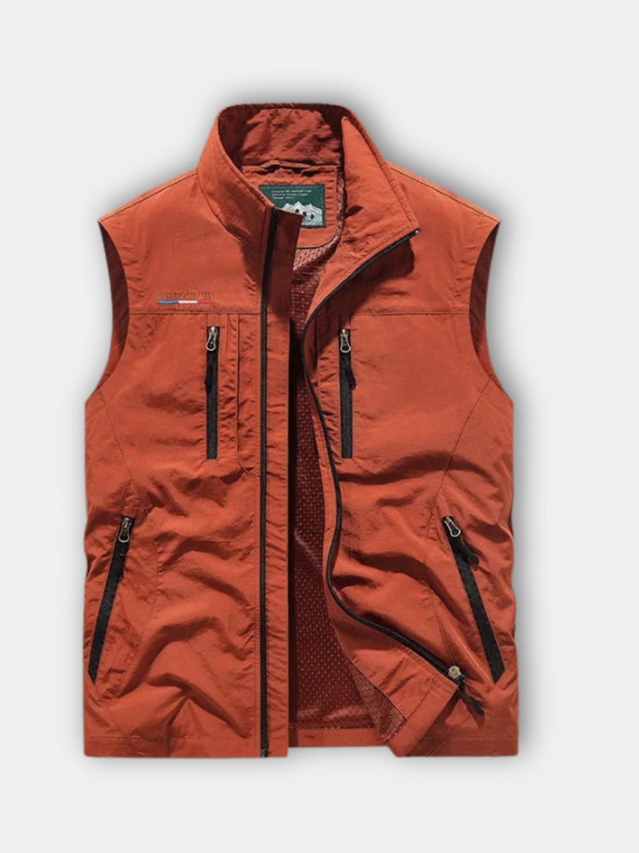 LAURENT MONACO | GILET DE PLEIN AIR CLASSIQUE POUR HOMME
