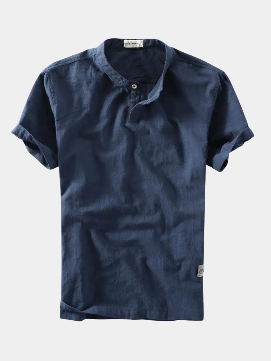 LAURENT MONACO | CHEMISE D'ÉTÉ À MANCHES COURTES POUR HOMMES