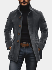 LAURENT MONACO | VESTE EN COTON CORDÉE POUR HOMME