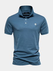 LAURENT MONACO | POLO FORMAL BRODÉ POUR HOMME