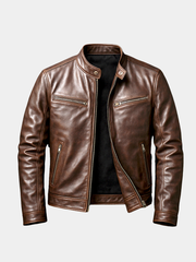 LAURENT MONACO | VESTE ZIPPÉE CLASSIQUE ET ÉLÉGANTE POUR HOMME
