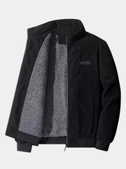 LAURENT MONACO | VESTE EN CORDUROY AVEC DOUBLURE EN POLAIRE