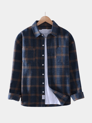 LAURENT MONACO | CHEMISE À CARREAUX POUR HOMMES