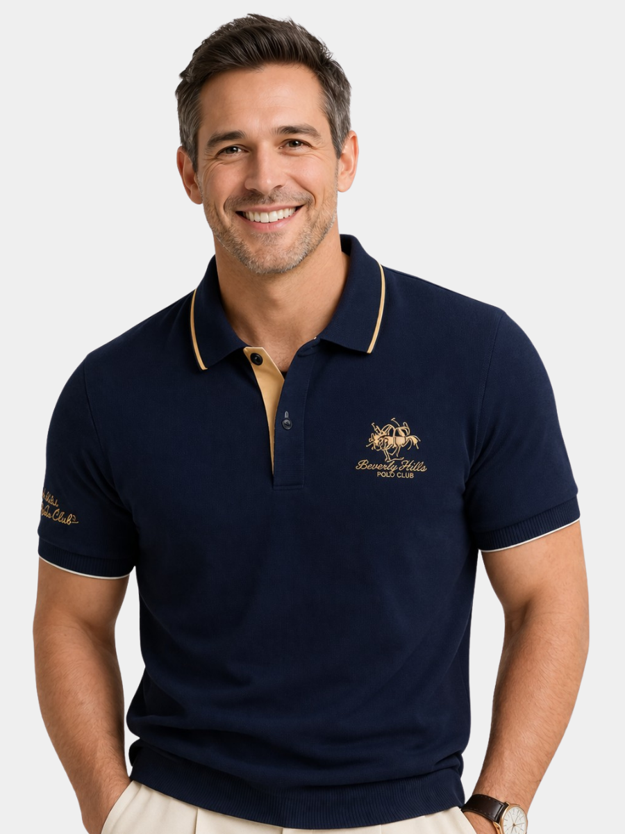 LAURENT MONACO | POLO CLASSIQUE POUR HOMMES