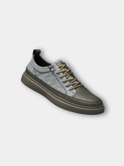 LAURENT MONACO | BASKETS EN CUIR POUR HOMME