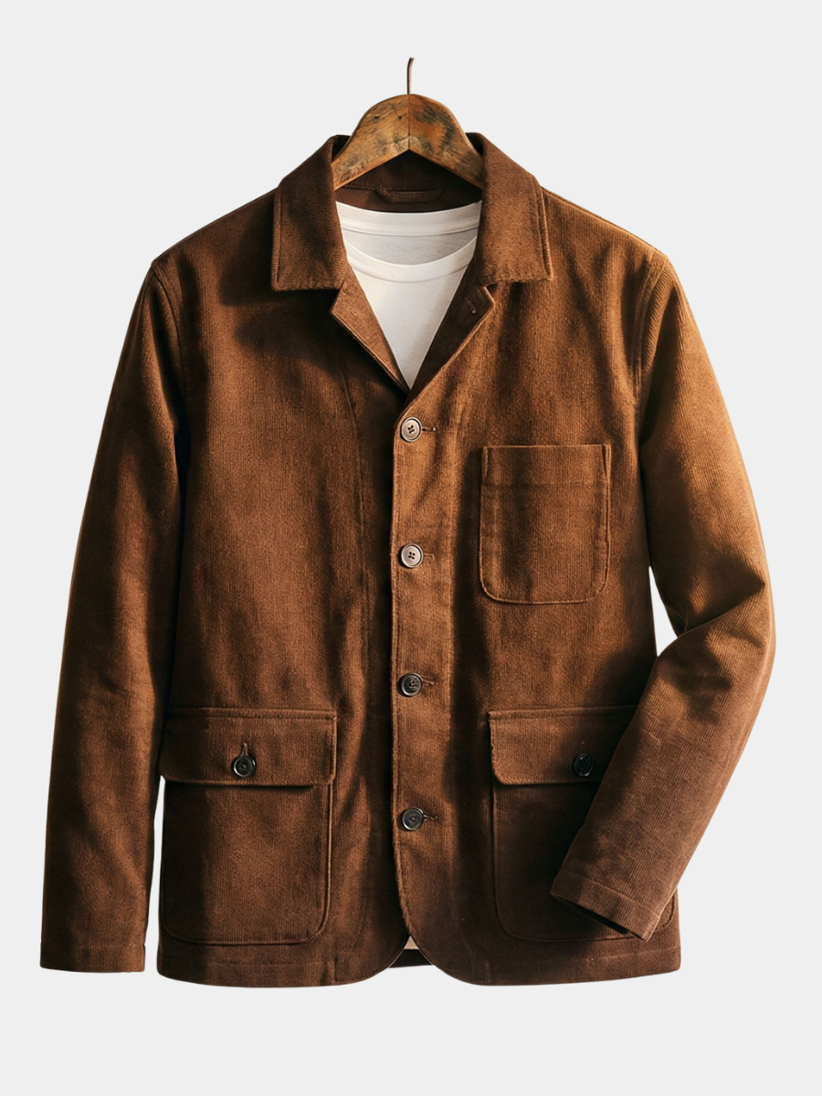 LAURENT MONACO | VESTE UTILITAIRE STRUCTURÉE POUR HOMME