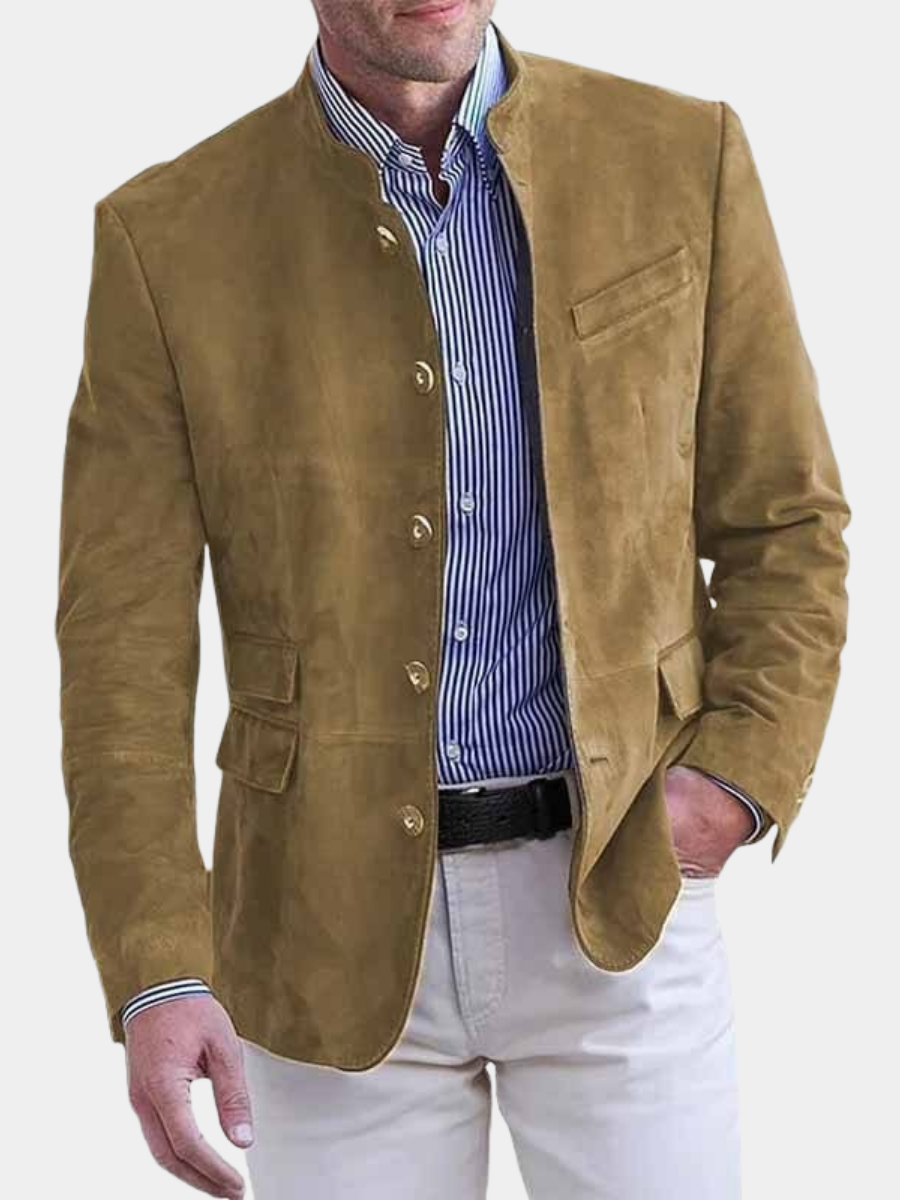 LAURENT MONACO | BLAZER À COL MONTANT POUR HOMME