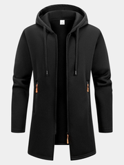 LAURENT MONACO | VESTE ÉLÉGANTE AVEC CAPUCHE POUR HOMME