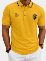 LAURENT MONACO | POLO FORMEL CLASSIQUE POUR HOMMES