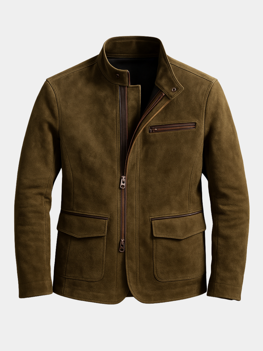 LAURENT MONACO | VESTE FIELD EN SUÉDINE POUR HOMME