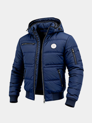 LAURENT MONACO | VESTE D'HIVER À CAPUCHE CLASSIQUE POUR HOMME