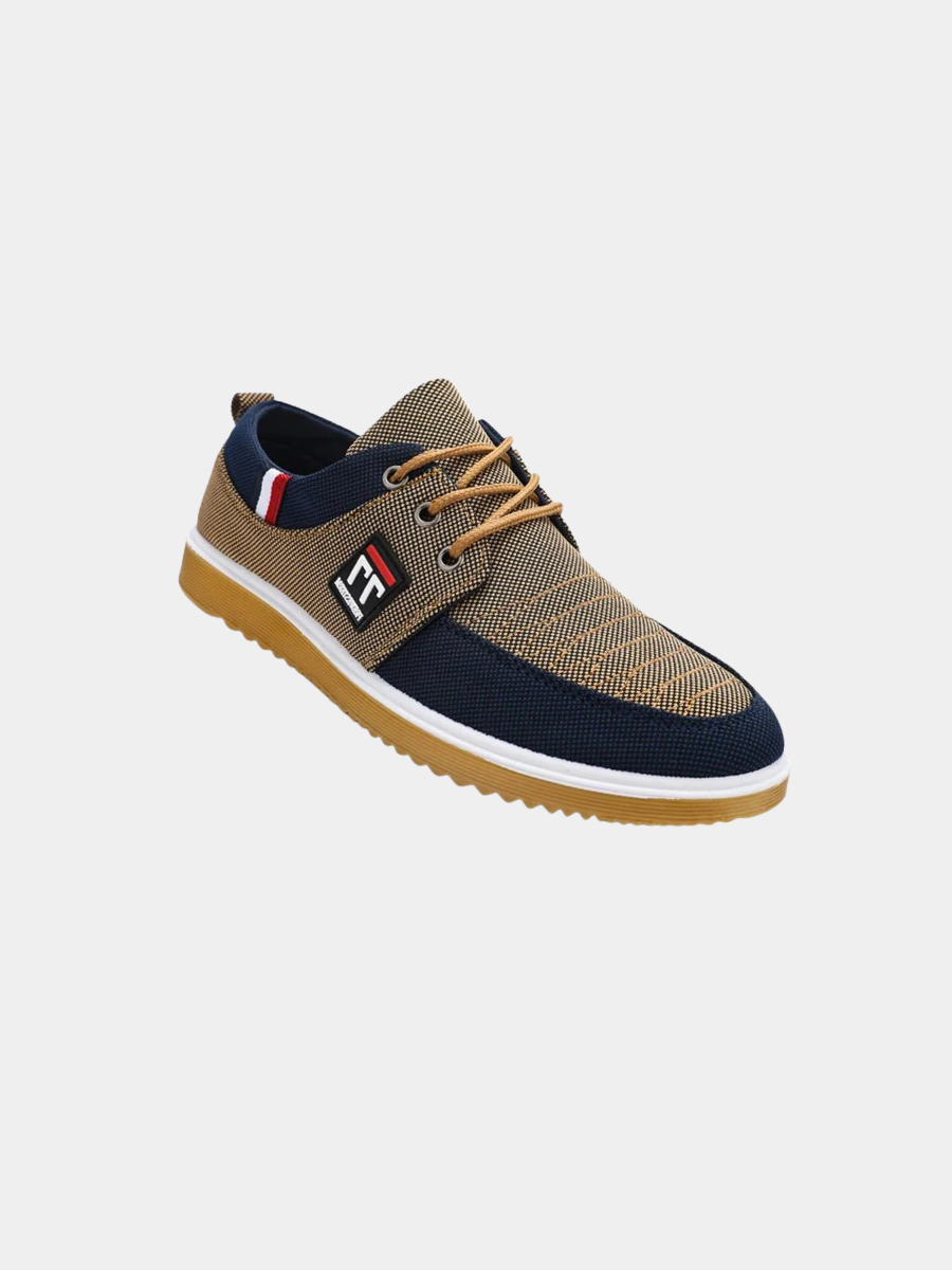 LAURENT MONACO | CHAUSSURES LOAFER EN CANVAS POUR HOMMES