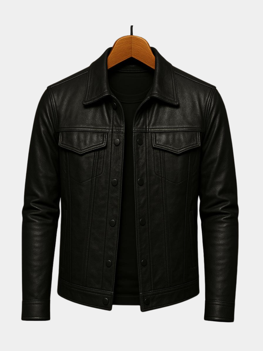 DUMONT LYON | VESTE EN CUIR MODERNE RIDER