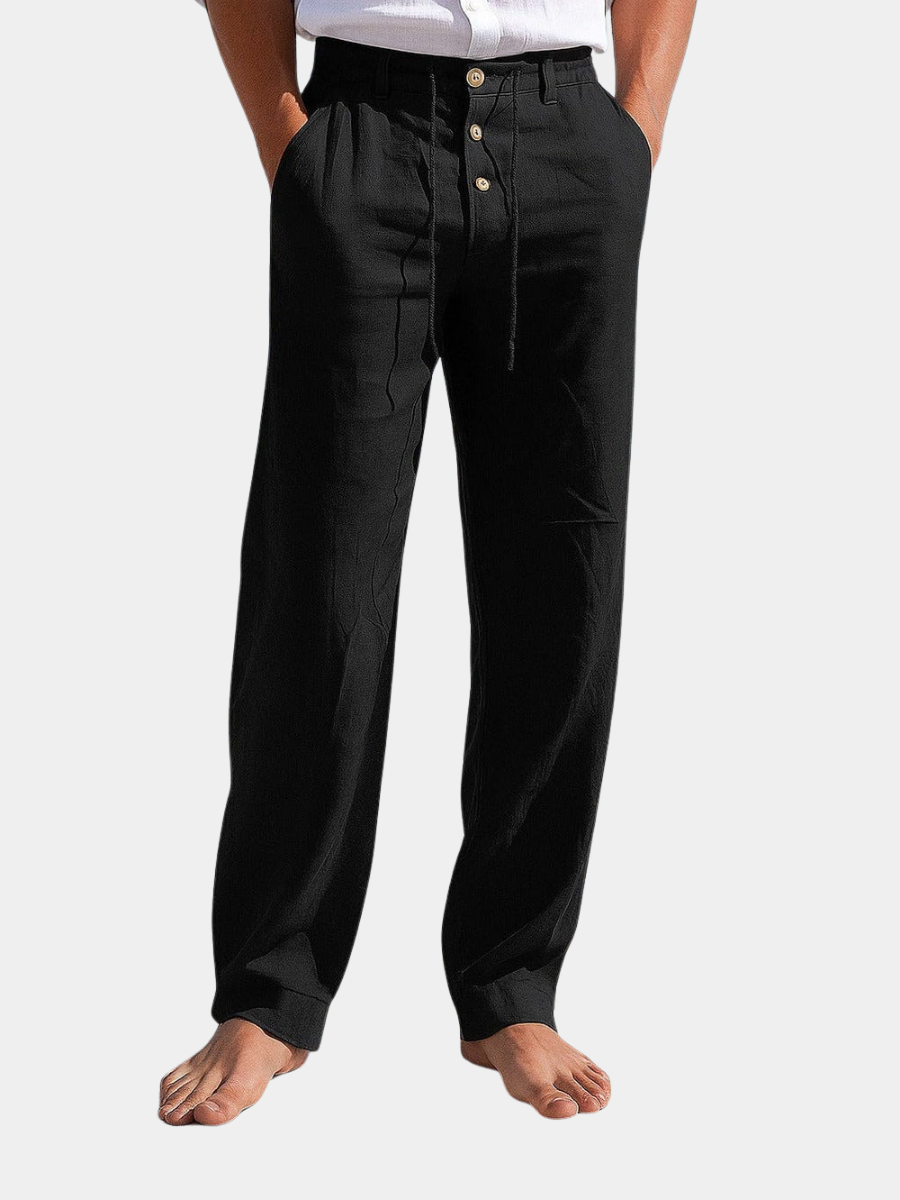 LAURENT MONACO | PANTALONS EN COTON POUR HOMMES
