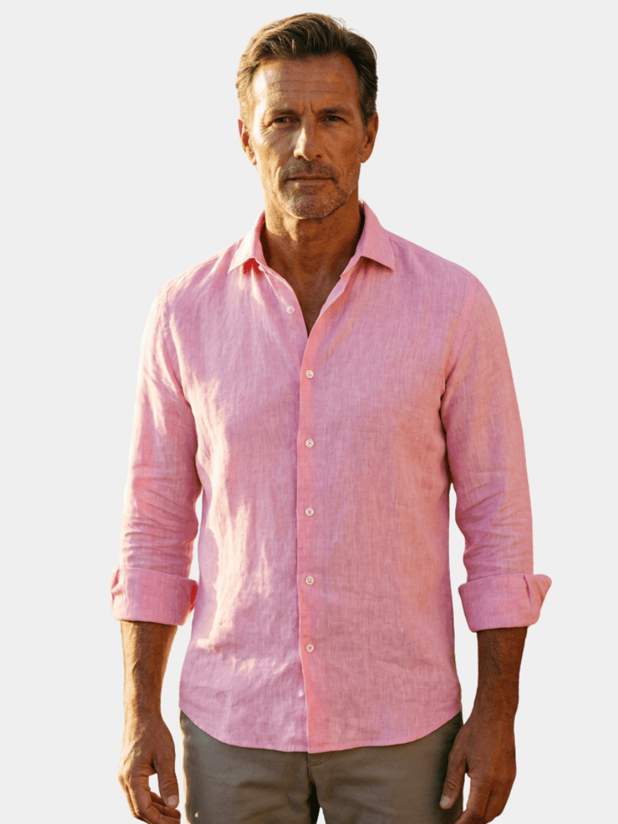 LAURENT MONACO | CHEMISE EN COTON MODERNE POUR HOMMES