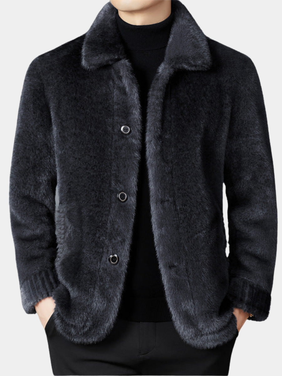 LAURENT MONACO | MANTEAU DE FOURRURE DE VISON ÉLÉGANT