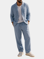 LAURENT MONACO | ENSEMBLE LIN COTON HOMME