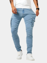 DUMONT LYON | PANTALON CARGO STRETCH POUR HOMMES