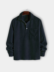 LAURENT MONACO | CHEMISE MANCHES LONGUES DEMI-BOUTONS POUR HOMME