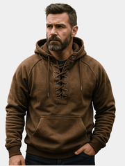 LAURENT MONACO | SWEAT À CAPUCHE EN DENTELLE POUR HOMME