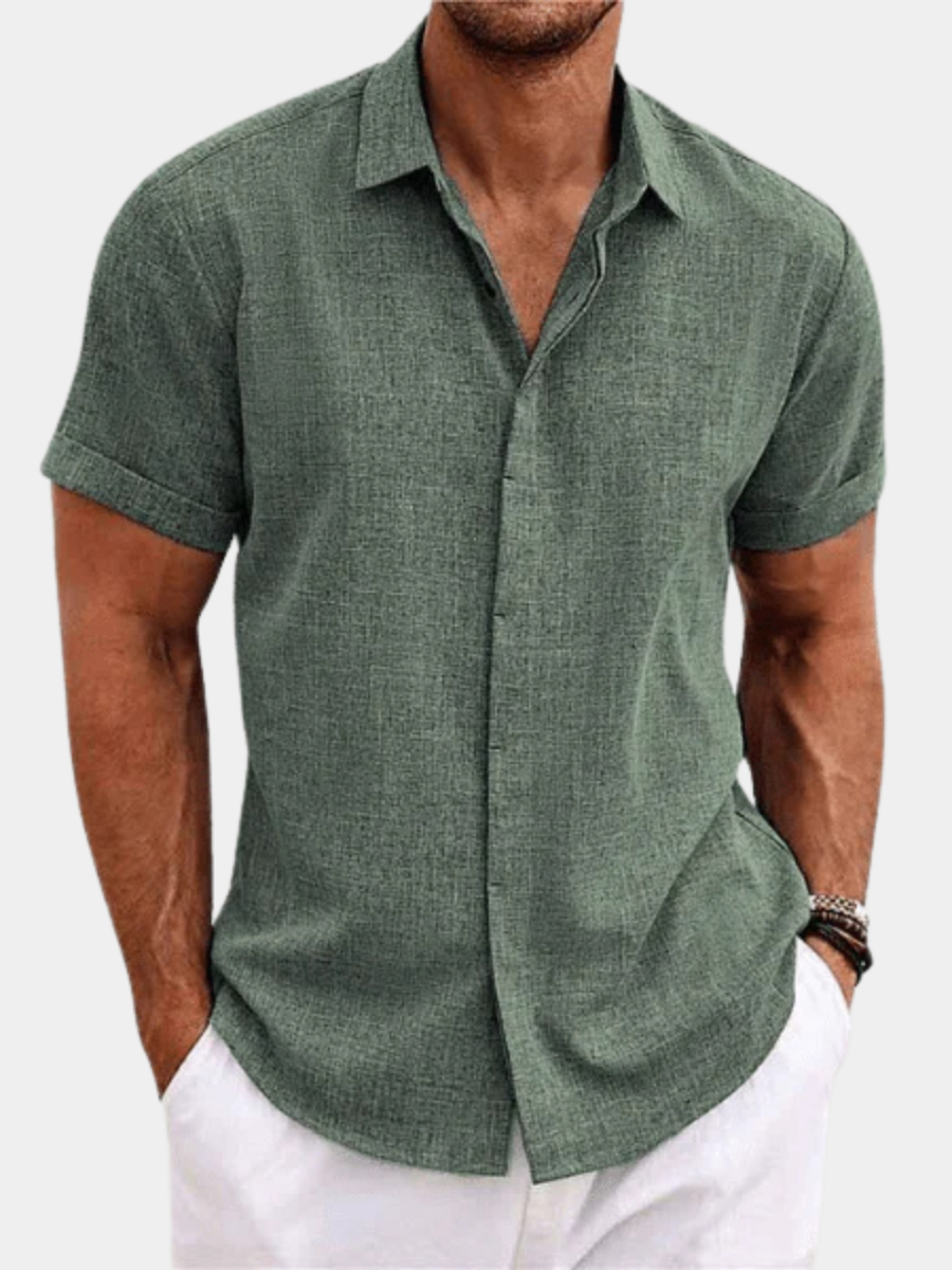 LAURENT MONACO | CHEMISE EN LIN POUR HOMMES
