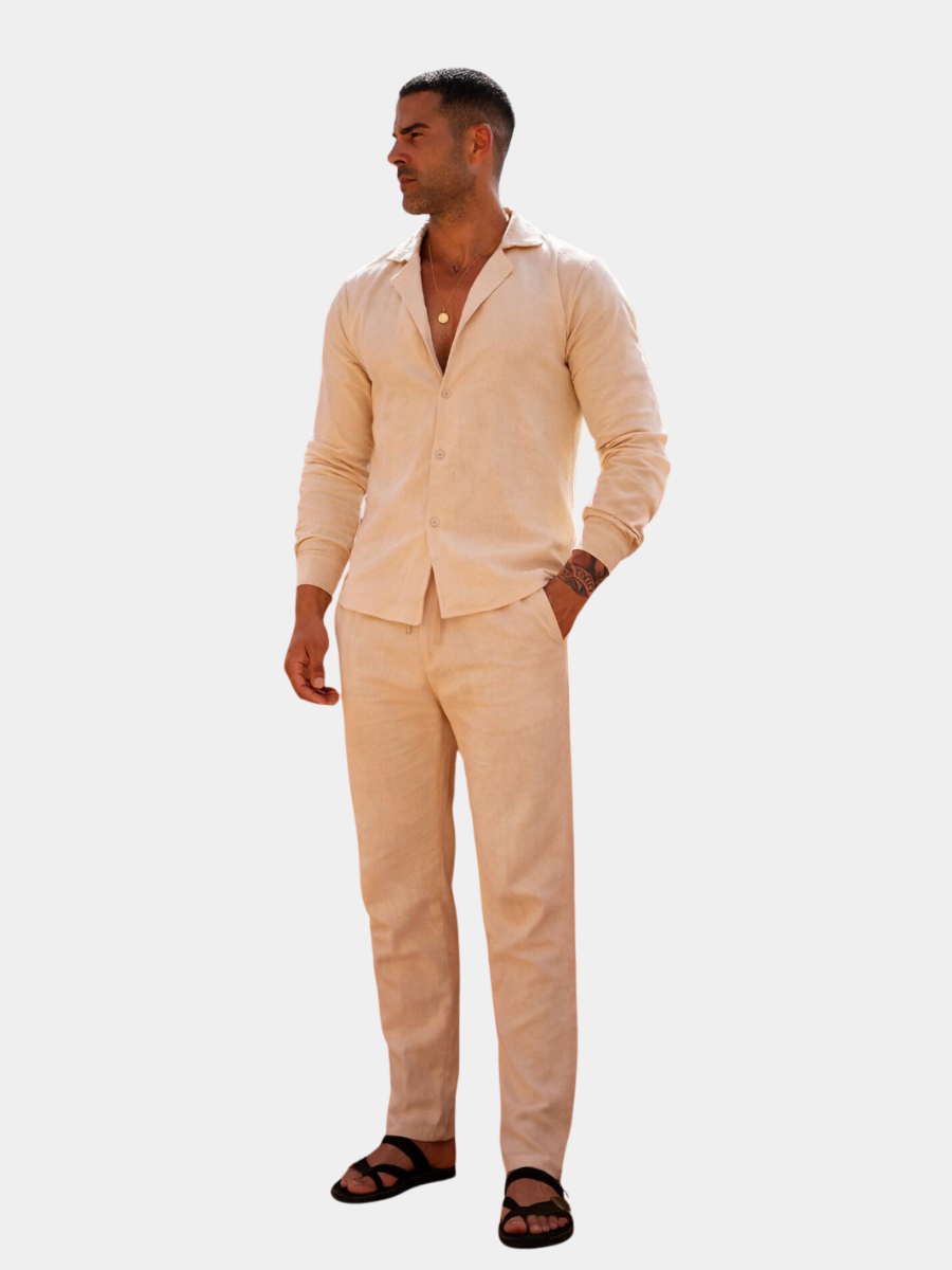 LAURENT MONACO | ENSEMBLE LIN POUR HOMME