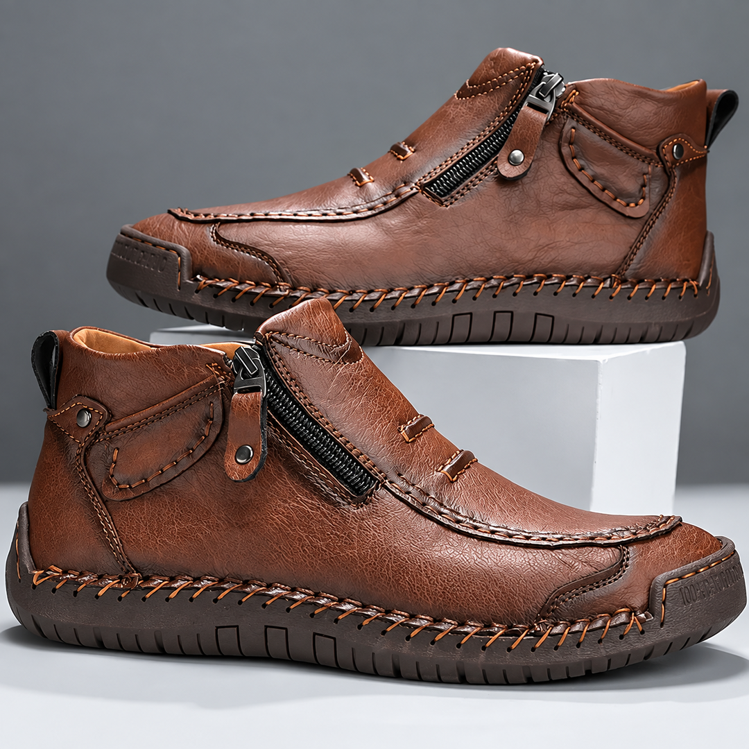 LAURENT MONACO | BOTTINES À FERMETURE ÉCLAIR POUR HOMMES