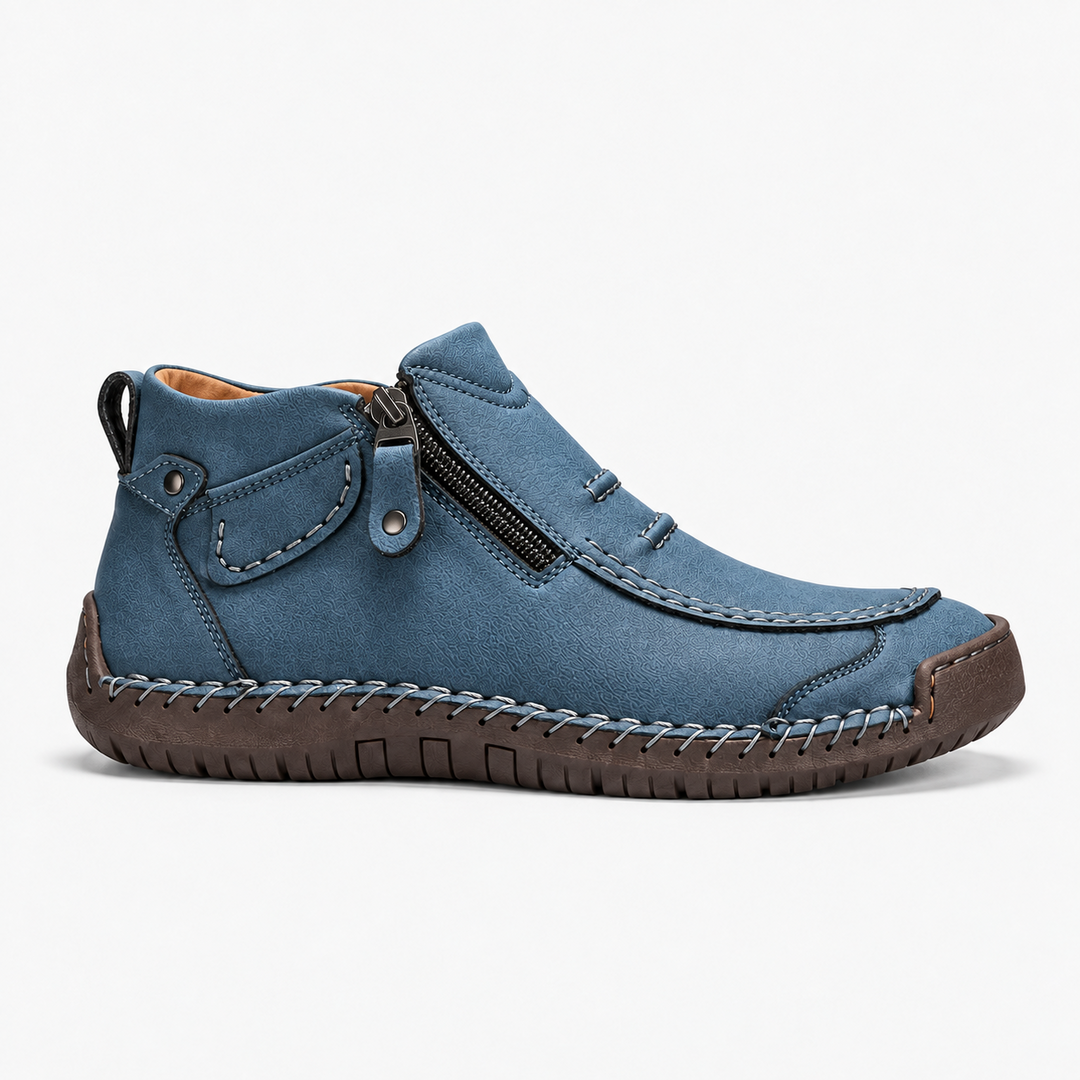 LAURENT MONACO | CHAUSSURES CONFORTABLES À FERMETURE ÉCLAIR POUR HOMMES