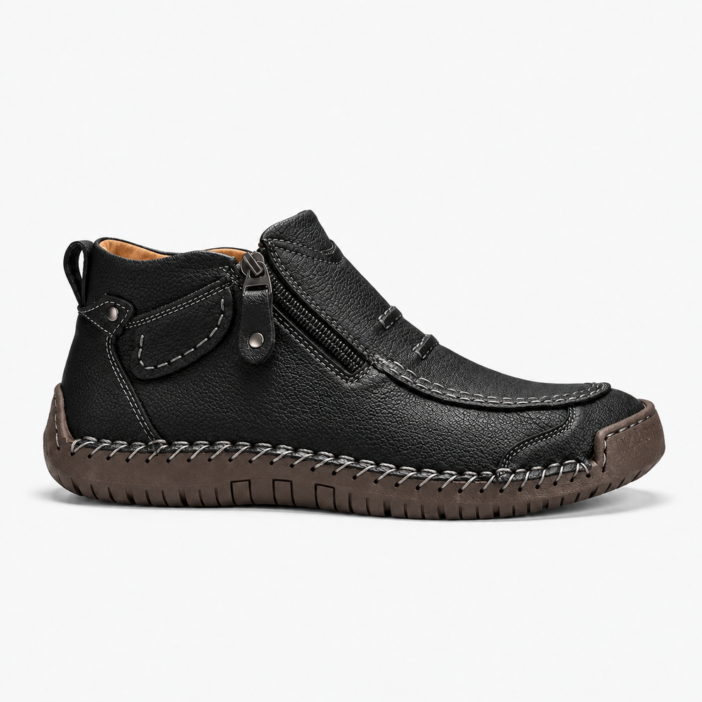 LAURENT MONACO | BOTTINES À FERMETURE ÉCLAIR POUR HOMMES