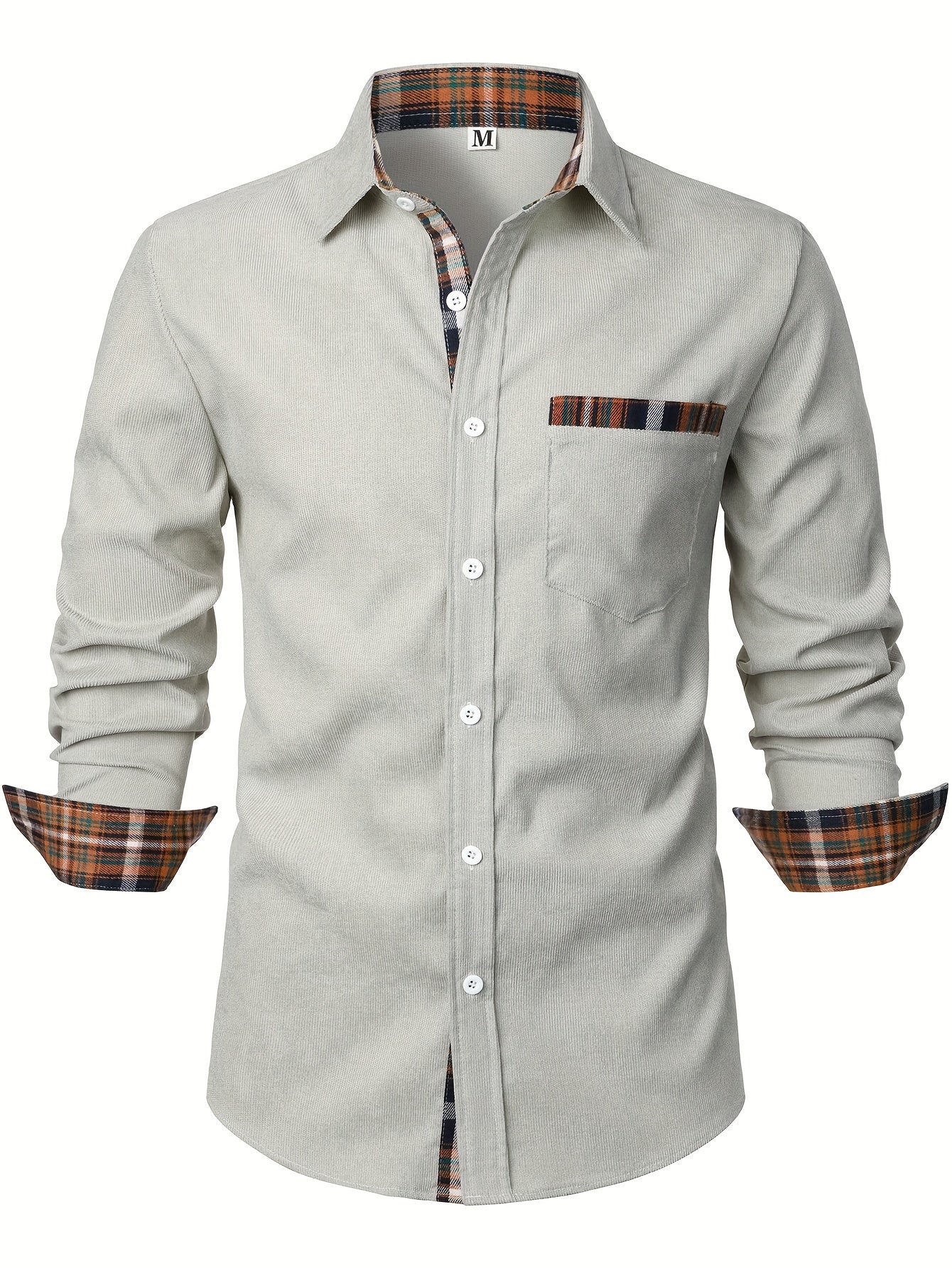 MONACO | CHEMISE À COL CARRÉ POUR HOMMES