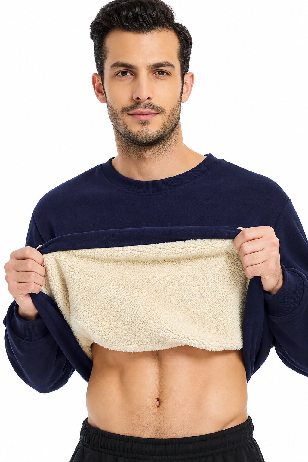 LAURENT MONACO | PULL À COL ROND CLASSIQUE POUR HOMMES